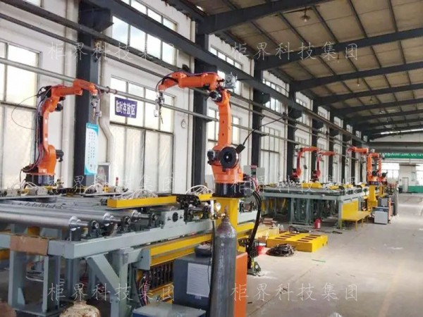 Robot electric welding machine