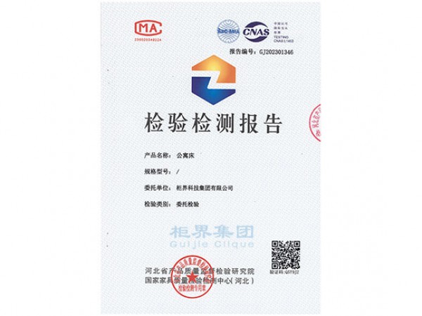 Apartment Bed Quality Inspection Report