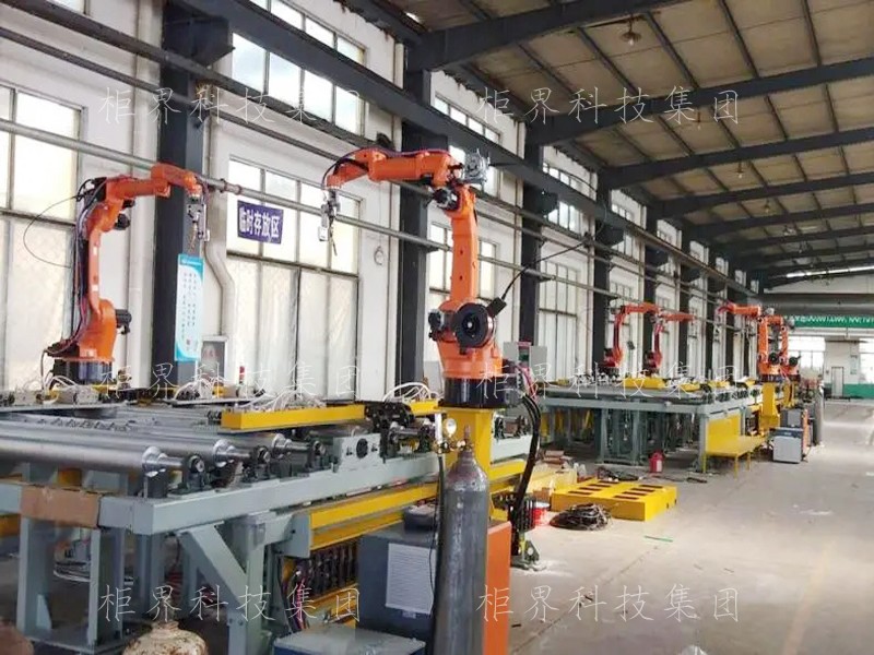 Robot electric welding machine