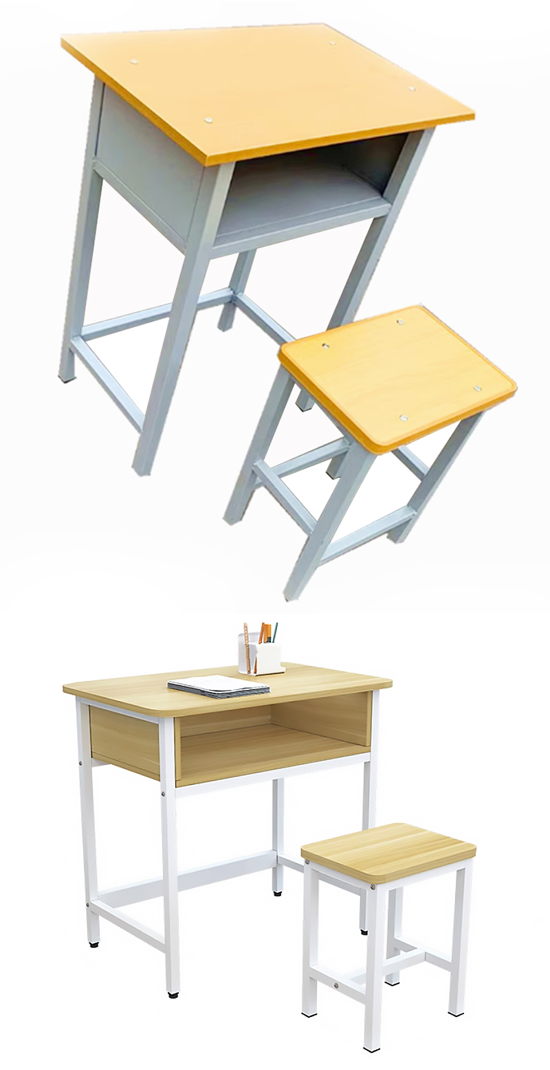 Desks and chairs
