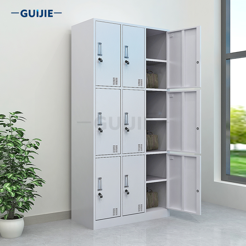 Nine-door locker