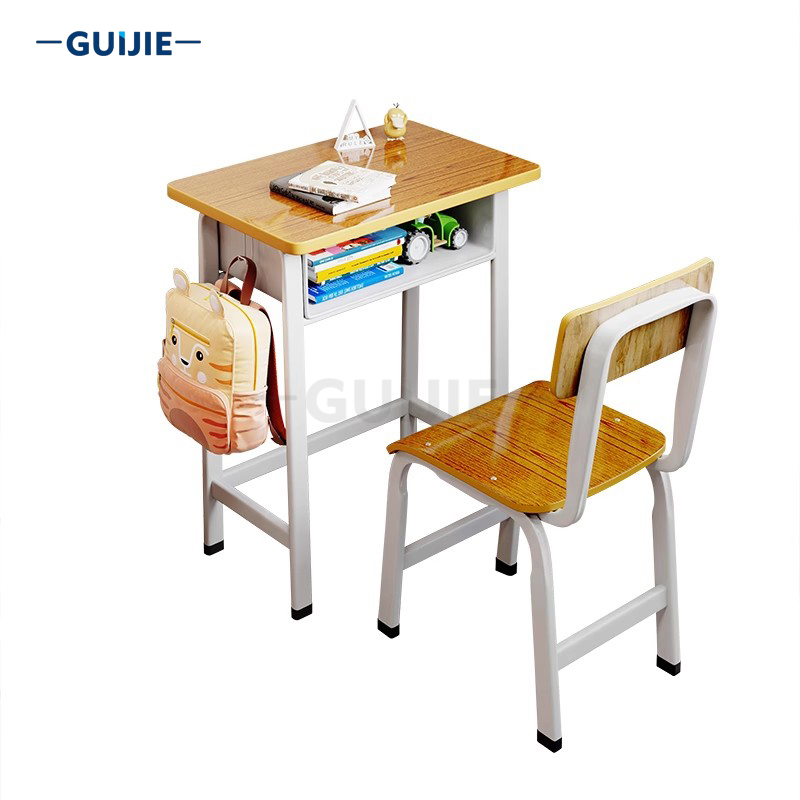 Desks and chairs