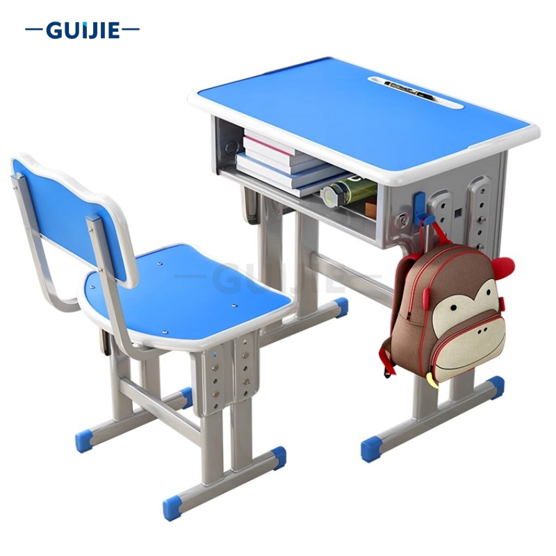 Desks and chairs