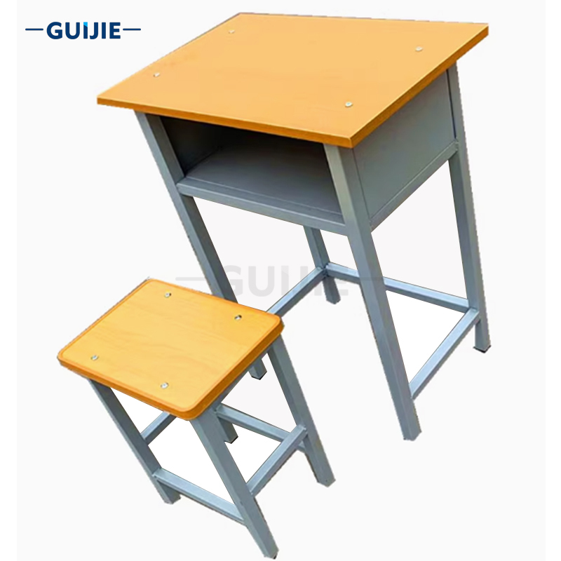 Desks and chairs
